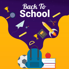 Poster - Back To School Background