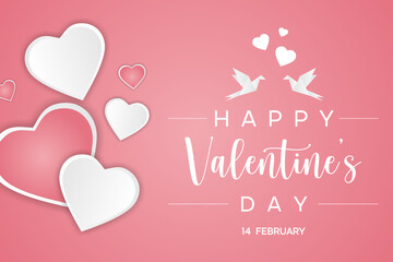 Wall Mural - Valentine Day Background