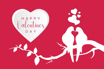 Wall Mural - Valentine Day Background