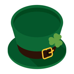 Canvas Print - leprechaun hat st patricks day