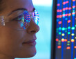 © Connect Images - Close-up of scientist with DNA sequencing reflected in eyeglasses