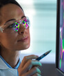 © Connect Images - Close-up of scientist designing chemical formula