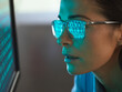 © Connect Images - Close-up of programmer with binary code reflected in eyeglasses