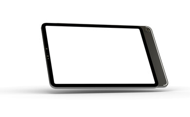 Fototapete - Tablet pc  computer with blank screen 3d