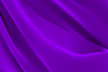 Wall Mural - Celebration Luxury purple satin smooth background vector Illustration