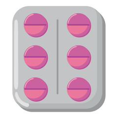 Sticker - medicine packaging pills