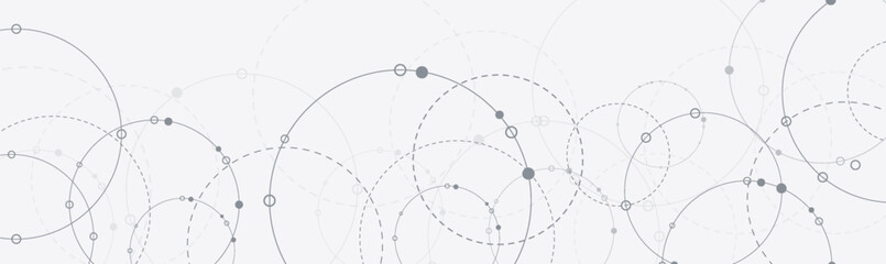 Wall Mural - network background. connections with points, lines, and people icons. vector technology background