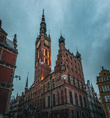 Poster - City hall in Gdańsk, Poland