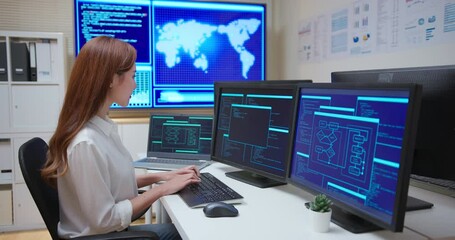 engineer with code data system