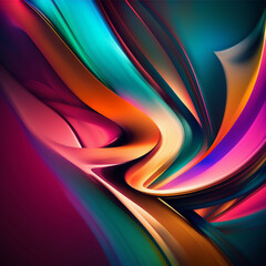 Wall Mural - Colorful abstract painting background. Liquid marbling paint background. Fluid painting abstract texture. Intensive colorful mix of acrylic vibrant colors.