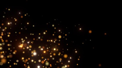 Wall Mural - bokeh overlay circles light effect animation energy