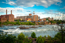 Old Factories On The Chattahoochee River Columbus Georgia