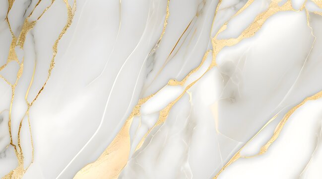 luxury white gold marble texture background vector. panoramic marbling texture design for banner, in