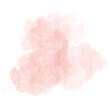Pastel pink watercolor paint brush stroke background for banner or valentine's day and wedding elements 