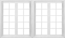 White Frame Of A Windows, In Png Transparent