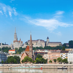 Wall Mural - Budapest morning  view.