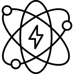 Sticker - Atomic Energy Icon