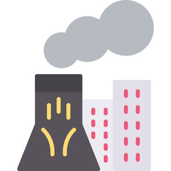 Sticker - Power Plant Icon