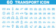 © Sharif54 - Simple Transport line icons collection. vector illustration
