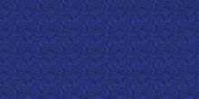 Fabric Background Close Up Texture Of Natural Weave In Dark Blue Or Teal Color. Fabric Texture Of Natural Line Textile Material .