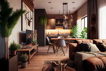 Modern Apartment With Tasteful Decoration