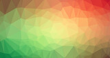 Fototapeta  - Gradient Abstract Geometric Low Polly Background Polygon Background 