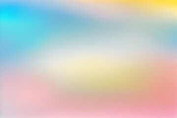 Naklejka na meble Abstract soft gradient pastel color blurry background, used in web design , banner , digital art painting.