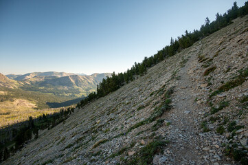 Poster - Mount Holmes Trail Climbs Steeply Up Toward the Summit