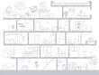 A set of furniture elevation vector illustrations that are ideal for designing architectural cross-section blueprints will help you in your work