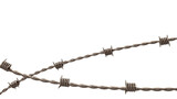The  barbed wire png image