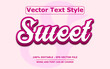 © fatima_khatun - SWEET VECTOR EDITABLE TEXT EFFECT STYLE