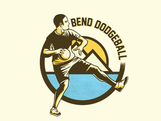 Dodgeball Sport Graphic