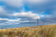 Düne und Lautsprecher am Strand der Ostsee auf dem Fischland-Darß