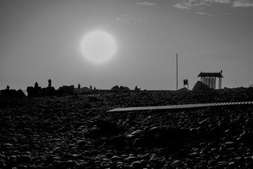 2022 08 22 Madeira sunset at the beach 2