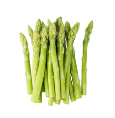 Wall Mural - Asparagus isolated on transparent png