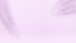 © Tee11 - Palm tree shadow on light purple background. Used for minimal presentation, Summer tropical beach concept. 3D rendering.