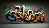 Fototapeta Młodzieżowe - graffiti on wall