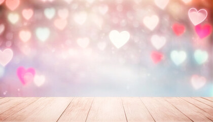 cute background with colorful hearts