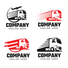 Transportation Truck Logo Design