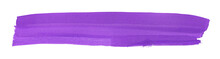 Purple Brush Isolated On Transparent Background Purple Watercolor,png.