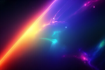 Wall Mural - space galaxy abstract background