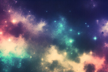 Space galaxy abstract background