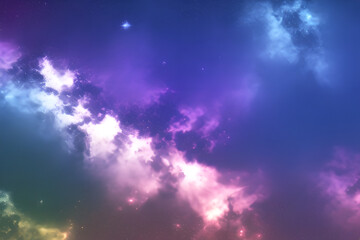 Space galaxy abstract background