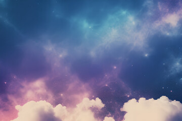 Wall Mural - space galaxy abstract background