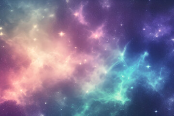 Wall Mural - space galaxy abstract background