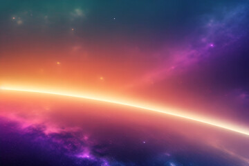 Wall Mural - space galaxy abstract background