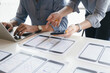 © Cavan Images - UX UI and Programming development technology.