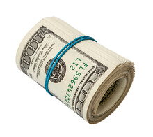 Stack Of Money Dollars Isolated. Business Concept. Png Transparent