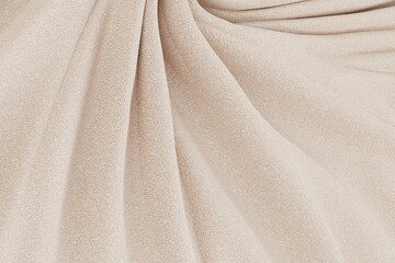 Wall Mural - brown fabric texture