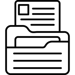 Poster - Portfolio Folder Icon